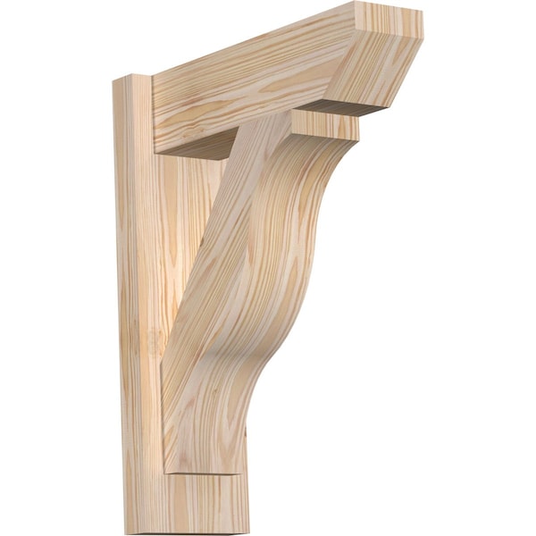 Ekena Millwork Funston Slat Smooth Outlooker, Douglas Fir, 5 1/2"W x 16"D x 20"H OUT06X16X20FST06SDF - main